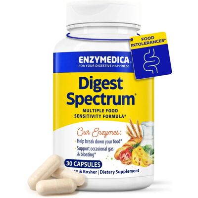 Enzymedica Digest Spectrum - Suplement diety na nietolerancję pokarmową Enzymedica Digest Spectrum - Suplement diety na nietolerancję pokarmową