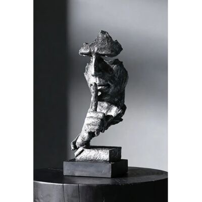 Unknown - Keep Silence - Silver - One Size - Figurine Unknown - Keep Silence - Silver - One Size - Figurine