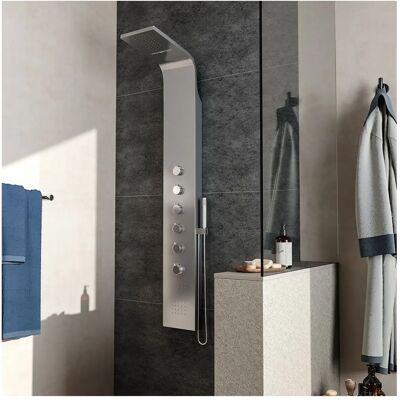 Living and Home - Thermostatic Shower Tower - Shower Tower Panel Living and Home - Thermostatic Shower Tower - Shower Tower Panel
