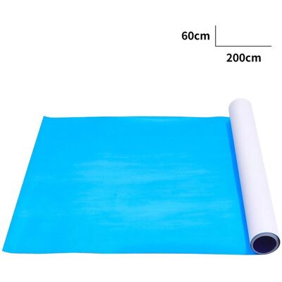 Livingandhome - Self Adhesive Mirror - Clear - Wall Sheet Livingandhome - Self Adhesive Mirror - Clear - Wall Sheet