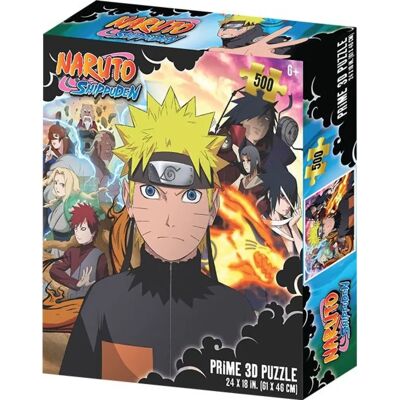 Prime 3D Puzzle Naruto Shippuden - 500 Pièces - Publicité Prime 3D Puzzle Naruto Shippuden - 500 Pièces - Publicité