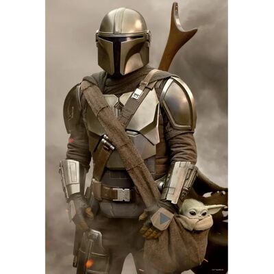 MNS Star Wars: The Mandalorian - Puzzle lenticolare - 300 pezzi - 46x31 cm MNS Star Wars: The Mandalorian - Puzzle lenticolare - 300 pezzi - 46x31 cm