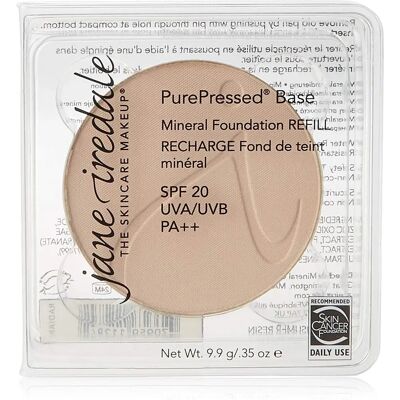 Jane Iredale PurePressed Base Mineral Foundation Refill SPF 20 - Radiant 9.9g/0.35oz - Mineral Foundation Jane Iredale PurePressed Base Mineral Foundation Refill SPF 20 - Radiant 9.9g/0.35oz - Mineral Foundation