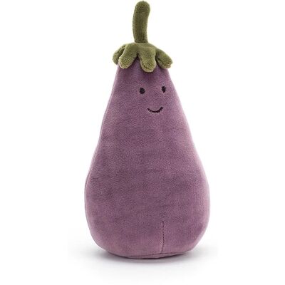 Jellycat Légume Vivant Aubergine (17cm) - Publicité Jellycat Légume Vivant Aubergine (17cm) - Publicité