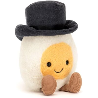 Jellycat Amuseables Boiled Egg Groom - Soft Toy Jellycat Amuseables Boiled Egg Groom - Soft Toy