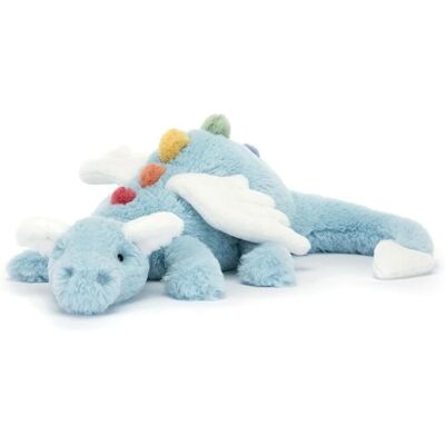 Jellycat Dragon Ciel Gigantique - Peluche - Publicité Jellycat Dragon Ciel Gigantique - Peluche - Publicité