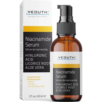 YEOUTH Niacinamide Serum - 60ml All Skin Care for Men & Women YEOUTH Niacinamide Serum - 60ml All Skin Care for Men & Women
