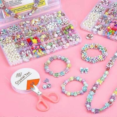 Otego DIY - Perleæske - Akrylperler - Mix - 550stk - Smykkefremstilling - da Otego DIY - Perleæske - Akrylperler - Mix - 550stk - Smykkefremstilling - da