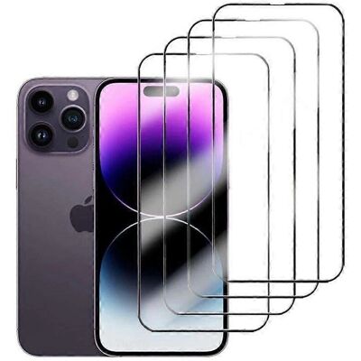 Otego iPhone 14 Pro näytönsuojus - 2 kpl karkaistua lasia Otego iPhone 14 Pro näytönsuojus - 2 kpl karkaistua lasia
