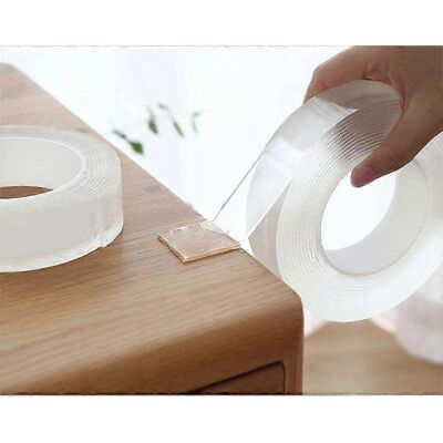 Otego 3M NanoTape Uudelleenkäytettävä Kaksipuolinen Läpinäkyvä - 6m Otego 3M NanoTape Uudelleenkäytettävä Kaksipuolinen Läpinäkyvä - 6m