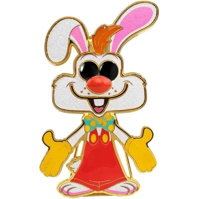 Funko Pop! Roger Rabbit 4" Emaille-Anstecker - Sammler-Accessoire Funko Pop! Roger Rabbit 4" Emaille-Anstecker - Sammler-Accessoire