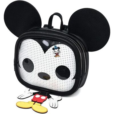 Sac à dos Mickey Loungefly - Cuir végétalien - 38cm - Publicité Sac à dos Mickey Loungefly - Cuir végétalien - 38cm - Publicité