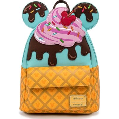 Sac à Dos Mini Loungefly Mickey Minnie Glace Végétalien - Sac à Dos - Publicité Sac à Dos Mini Loungefly Mickey Minnie Glace Végétalien - Sac à Dos - Publicité