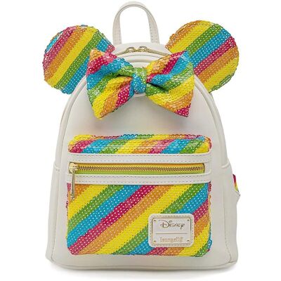 Sac à Dos Arc-en-ciel Disney Minnie Loungefly - Sac à Dos - Publicité Sac à Dos Arc-en-ciel Disney Minnie Loungefly - Sac à Dos - Publicité
