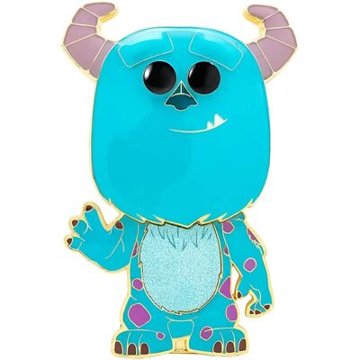 Pin in smalto Funko Pop! Sulley 4" - Monsters Inc Ufficiale Pin in smalto Funko Pop! Sulley 4" - Monsters Inc Ufficiale