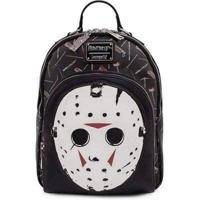 Friday the 13th Jason Mask Mini Rucksack - Horror Samling Friday the 13th Jason Mask Mini Rucksack - Horror Samling