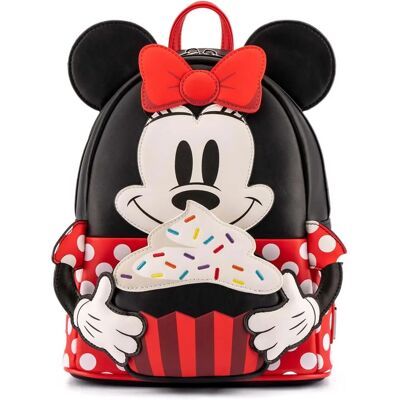Loungefly Disney Minnie Mouse Sprinkle Cupcake Cosplay Mini Backpack Loungefly Disney Minnie Mouse Sprinkle Cupcake Cosplay Mini Backpack