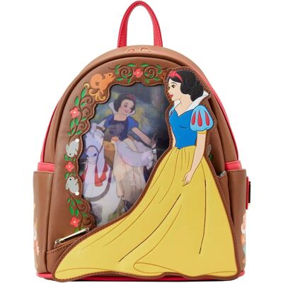 Sac à dos Lenticulaire Blanche-Neige Loungefly - Disney - Publicité Sac à dos Lenticulaire Blanche-Neige Loungefly - Disney - Publicité