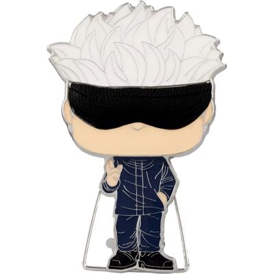 Funko Satoru Gojo 4" Pin de esmalte - Jujutsu Kaisen Funko Satoru Gojo 4" Pin de esmalte - Jujutsu Kaisen