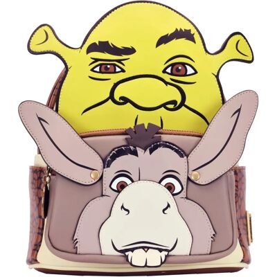 Zaino Mini LoungeFly Shrek e Asino - Bagaglio - BM-234361 Zaino Mini LoungeFly Shrek e Asino - Bagaglio - BM-234361