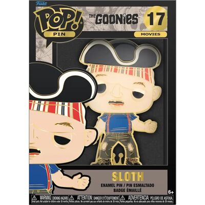 Funko Sloth 4" Pin de Esmalte - Figura Coleccionable Funko Sloth 4" Pin de Esmalte - Figura Coleccionable