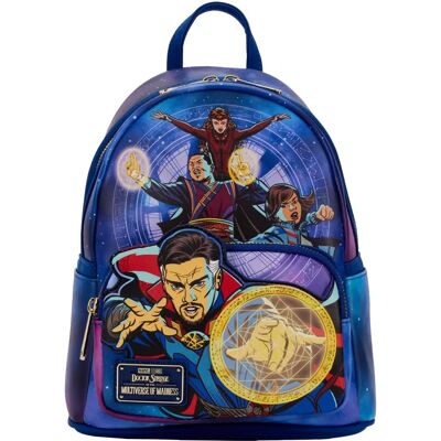Loungefly Doctor Strange Multiverse Mini Backpack - Green Loungefly Doctor Strange Multiverse Mini Backpack - Green
