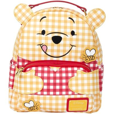 Disney Winnie the Pooh Gingham Mini Backpack - Yellow Disney Winnie the Pooh Gingham Mini Backpack - Yellow