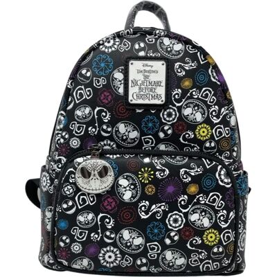 Sac à dos de Disney Jack Skellington Tête de Crâne Lumineuse - Mini Sac à dos - Publicité Sac à dos de Disney Jack Skellington Tête de Crâne Lumineuse - Mini Sac à dos - Publicité