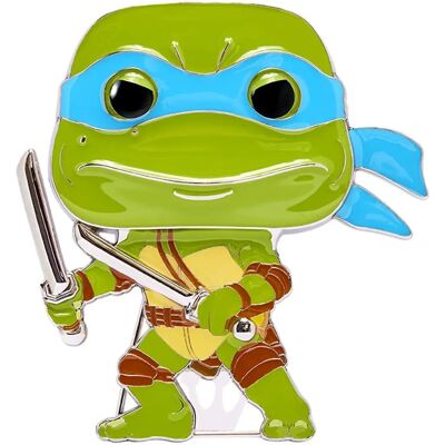 Funko Tortues Ninja Adolescentes Leonardo Émail Broche - 10cm - Pins et Broches - Publicité Funko Tortues Ninja Adolescentes Leonardo Émail Broche - 10cm - Pins et Broches - Publicité