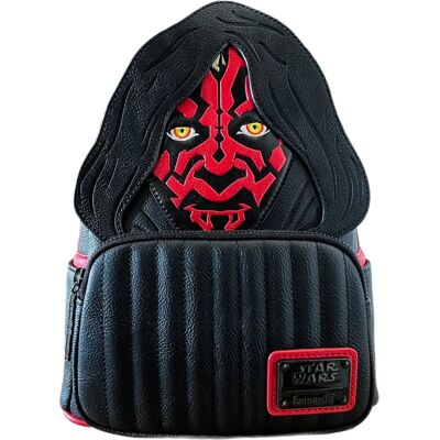 Loungefly Darth Maul Faux Leather Backpack - Star Wars Loungefly Darth Maul Faux Leather Backpack - Star Wars