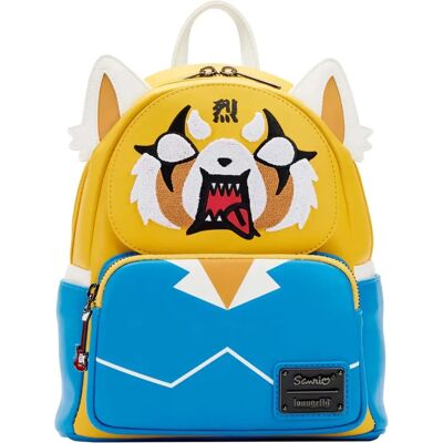 Loungefly Sanrio Aggretsuko Kétarcú Mini Hátizsák Loungefly Sanrio Aggretsuko Kétarcú Mini Hátizsák