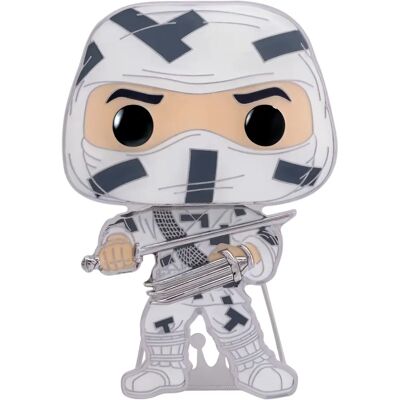 Pin coleccionable de Storm Shadow G.I. Joe - 4 pulgadas Pin coleccionable de Storm Shadow G.I. Joe - 4 pulgadas