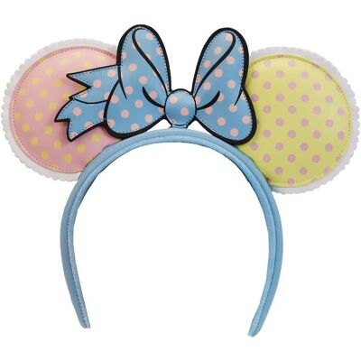 Loungefly Disney Minnie Pastell-Farbblock Stirnband Loungefly Disney Minnie Pastell-Farbblock Stirnband