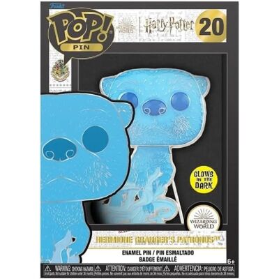 Funko Harry Potter Hermione Granger Patronus Leuchtender Emaille Pin - Reversnadel Funko Harry Potter Hermione Granger Patronus Leuchtender Emaille Pin - Reversnadel
