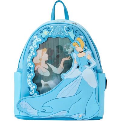 Sac à Dos Mini Loungefly Disney Cendrillon Lenticulaire - Princesse Disney - Publicité Sac à Dos Mini Loungefly Disney Cendrillon Lenticulaire - Princesse Disney - Publicité