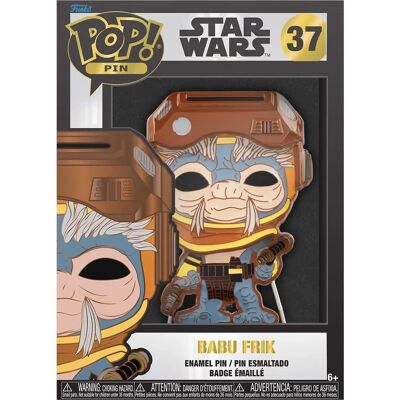 Pin de esmalte Funko Star Wars Babu Frik - Alfiler y Broches - FKSTPP0076 Pin de esmalte Funko Star Wars Babu Frik - Alfiler y Broches - FKSTPP0076