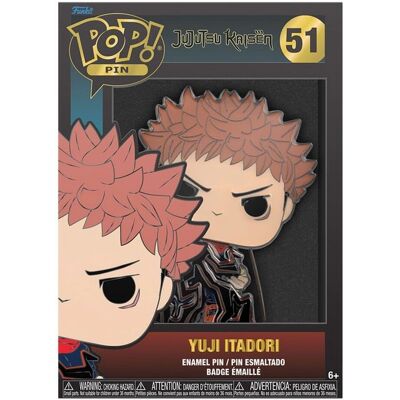 Funko Yuji Itadori Emaljepin - Jujutsu Kaisen - 4" - Svart Glitter Funko Yuji Itadori Emaljepin - Jujutsu Kaisen - 4" - Svart Glitter