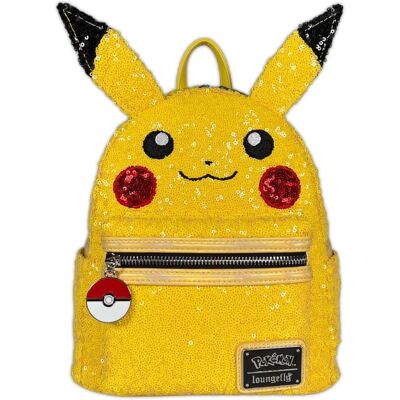 Loungefly Pikachu Sequin Mini Backpack - Pokemon Loungefly Pikachu Sequin Mini Backpack - Pokemon