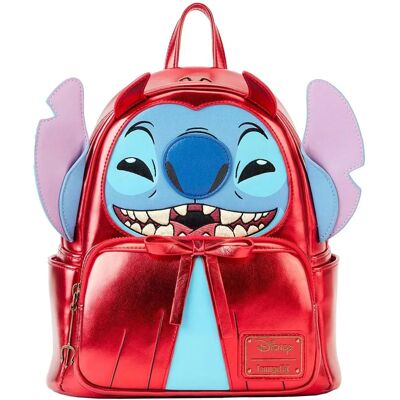 Loungefly Disney Stitch Diabeł Cosplay Mini Plecak - Czerwony Loungefly Disney Stitch Diabeł Cosplay Mini Plecak - Czerwony