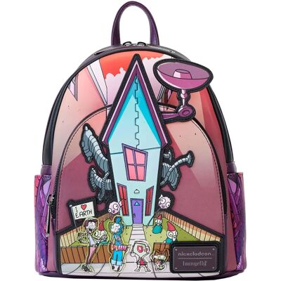 Loungefly Invader Zim Secret Lair Mini Backpack - Nickelodeon Loungefly Invader Zim Secret Lair Mini Backpack - Nickelodeon