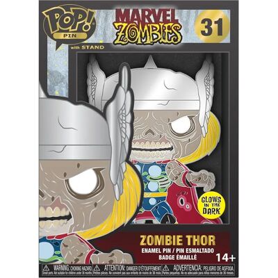Pin Funko Zombie Thor phosphorescent - Marvel Pin Funko Zombie Thor phosphorescent - Marvel