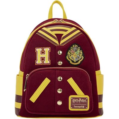 Loungefly Harry Potter Gryffindor Crest Varsity Jacket Mini Backpack - Collectible Loungefly Harry Potter Gryffindor Crest Varsity Jacket Mini Backpack - Collectible