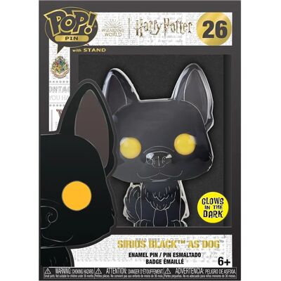 Funko Pop! Pin Sirius Black como perro - Harry Potter y el prisionero de Azkaban Funko Pop! Pin Sirius Black como perro - Harry Potter y el prisionero de Azkaban