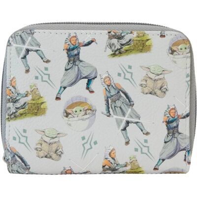 Star Wars Ahsoka Vegansk Plånbok - All-Over Print - 4 Kortplatser Star Wars Ahsoka Vegansk Plånbok - All-Over Print - 4 Kortplatser