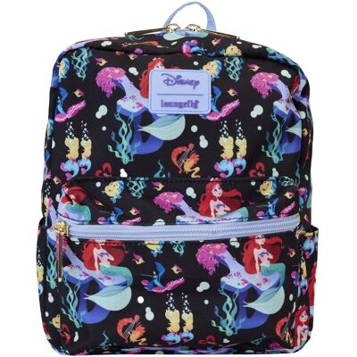 Loungefly Disney Die kleine Meerjungfrau 35. Jubiläum 'Leben ist Blasen' Nylon Mini Rucksack Loungefly Disney Die kleine Meerjungfrau 35. Jubiläum 'Leben ist Blasen' Nylon Mini Rucksack