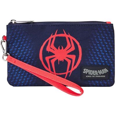 Loungefly Miles Morales Spider-Verse Portefeuille en nylon - Marvel - Publicité Loungefly Miles Morales Spider-Verse Portefeuille en nylon - Marvel - Publicité