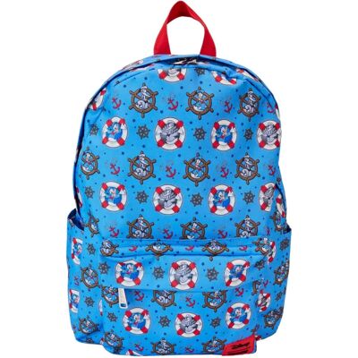 Loungefly Disney: Donald Duck 90e Verjaardag All-Over Print Nylonzak - Rugzak Loungefly Disney: Donald Duck 90e Verjaardag All-Over Print Nylonzak - Rugzak