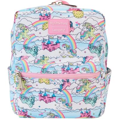Zaino Mini in Nylon My Little Pony Sky Scene - Loungefly Zaino Mini in Nylon My Little Pony Sky Scene - Loungefly
