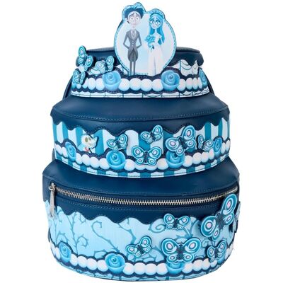 Zaino mini Loungefly Corpse Bride Torta di Nozze Zaino mini Loungefly Corpse Bride Torta di Nozze