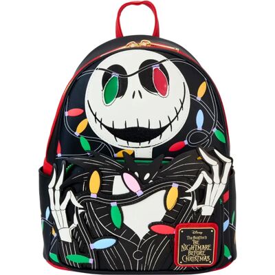 Loungefly Le Nightmare Before Christmas Sac à Dos Mini Jack Lumineux - Publicité Loungefly Le Nightmare Before Christmas Sac à Dos Mini Jack Lumineux - Publicité